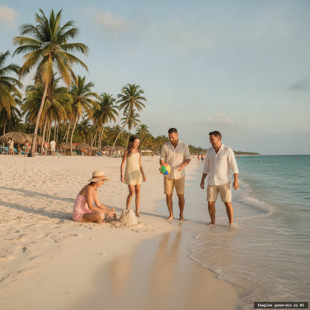 Vacanță în Cuba cu copii: sfaturi și locuri potrivite (imagine generată cu AI)