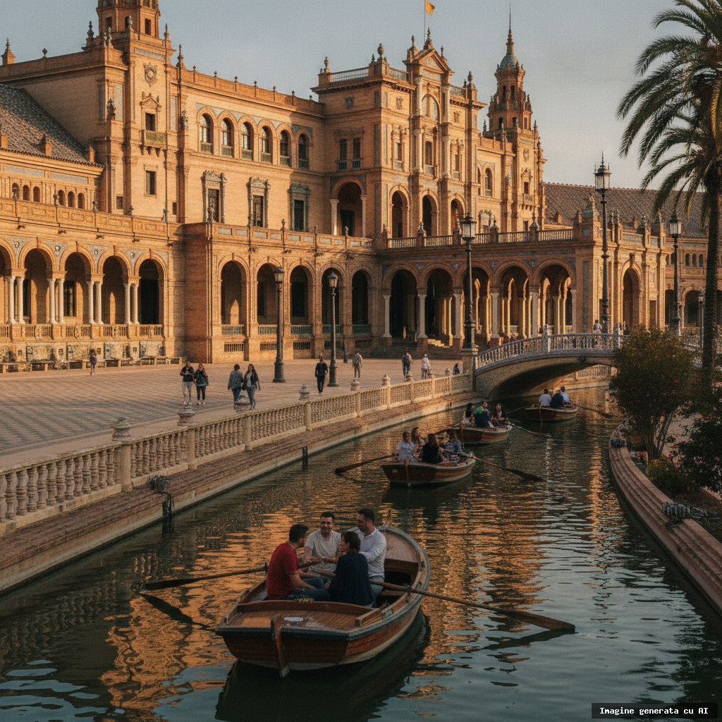 Sevilla în 2 zile: traseu complet prin orașul pasiunii (imagine generată cu AI)