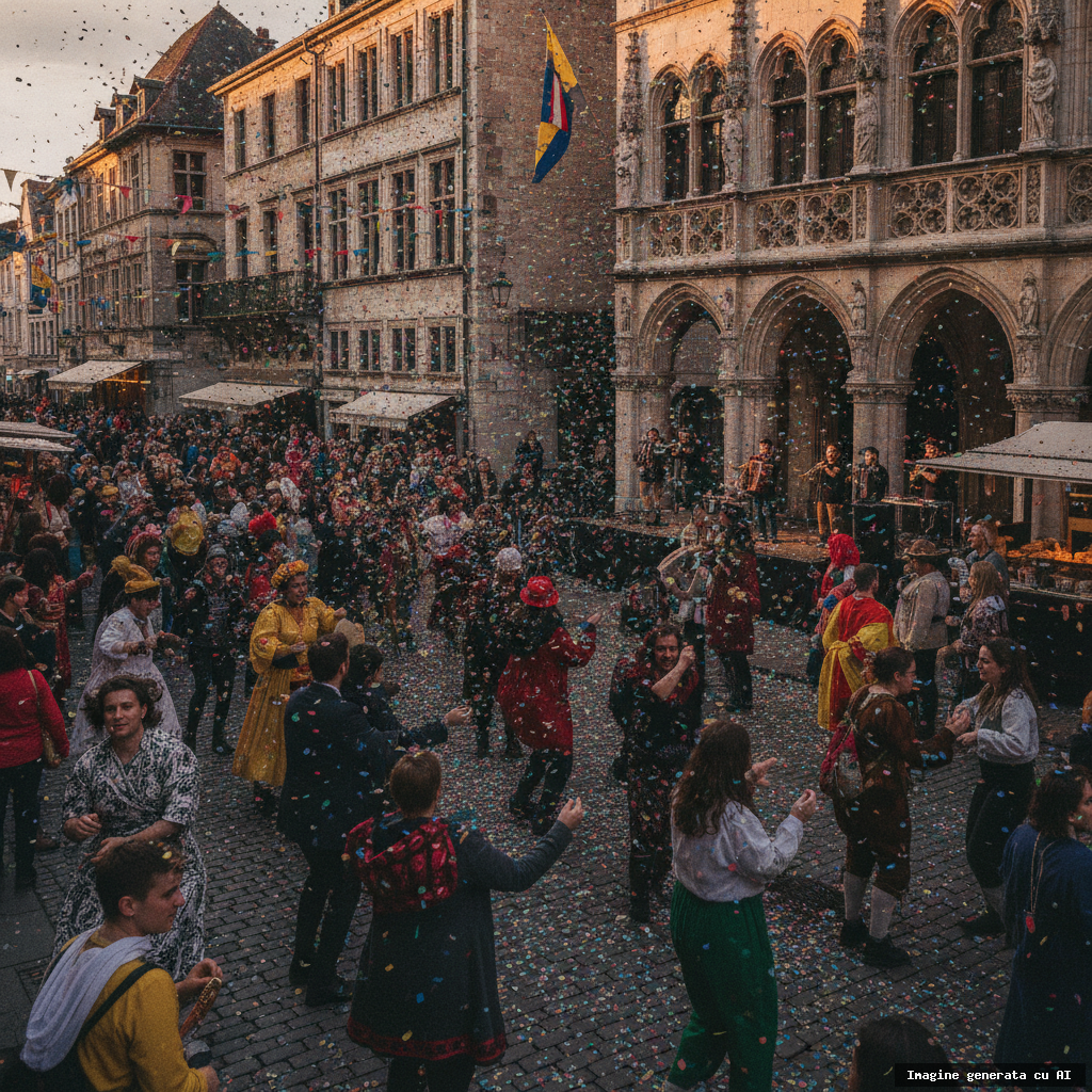 Cele mai spectaculoase festivaluri din Europa pe care merită să le vezi în 2026 (imagine generată cu AI)