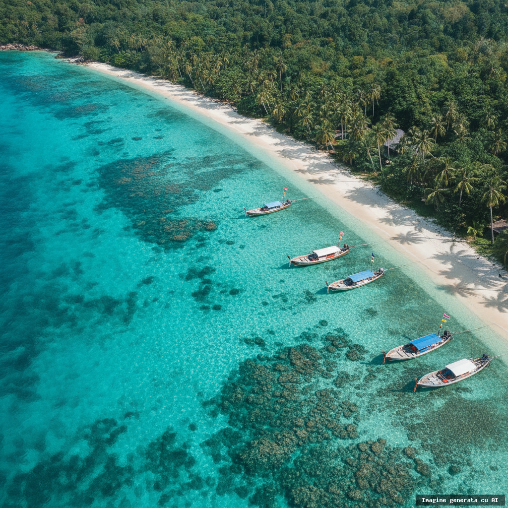 Insulele Perhentian: ghid complet pentru o vacanță de plajă în Malaezia (imagine generată cu AI)