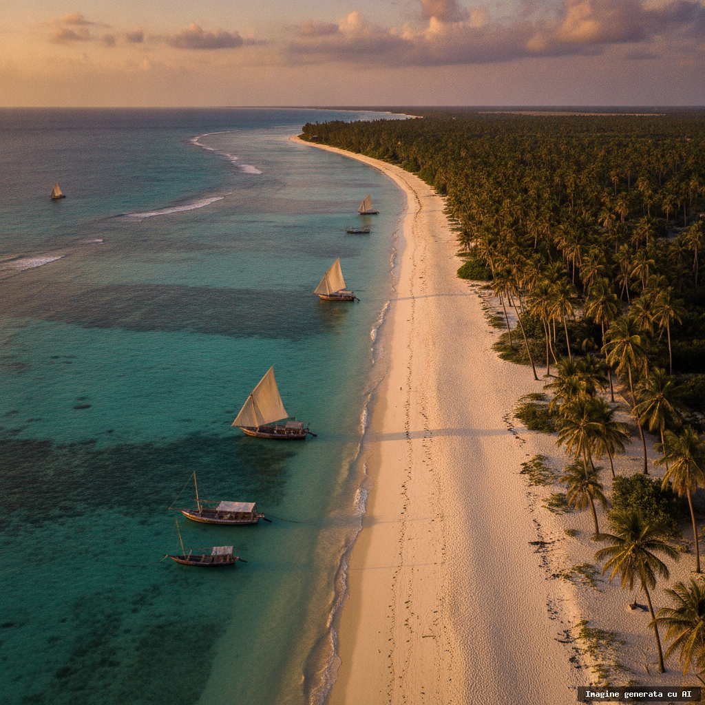 Ce să vizitezi în Zanzibar: ghid complet pentru prima vacanță exotică (imagine generată cu AI)