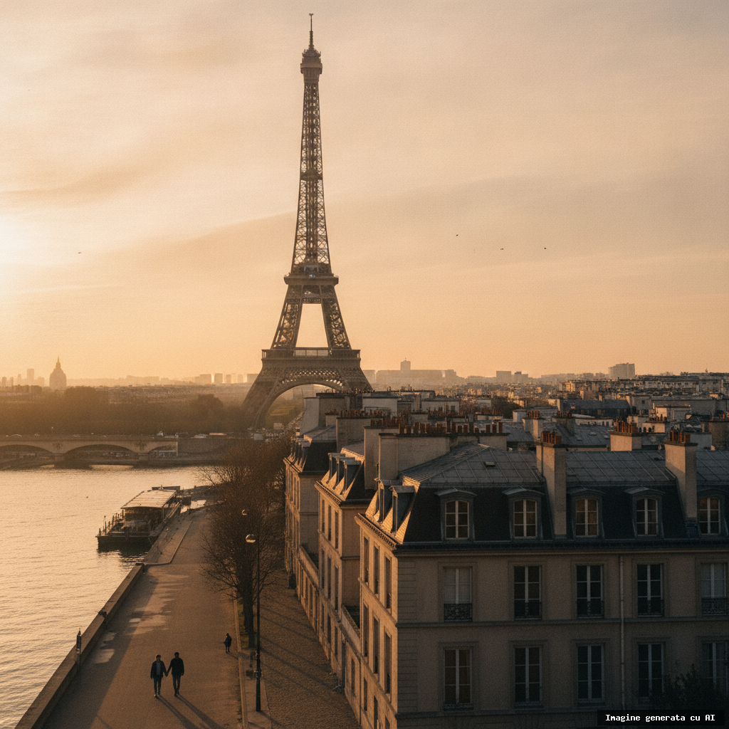 Ce să vizitezi în Paris în 3 zile: itinerariu complet (imagine generată cu AI)