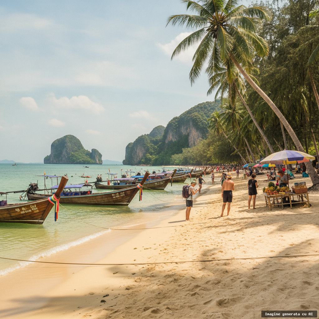 Cât costă o vacanță în Thailanda: buget real pe zile și sfaturi de economisire (imagine generată cu AI)
