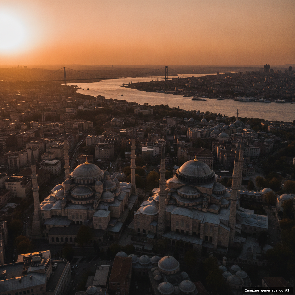 Ce să vizitezi în Istanbul în 3 zile: itinerariu complet (imagine generată cu AI)