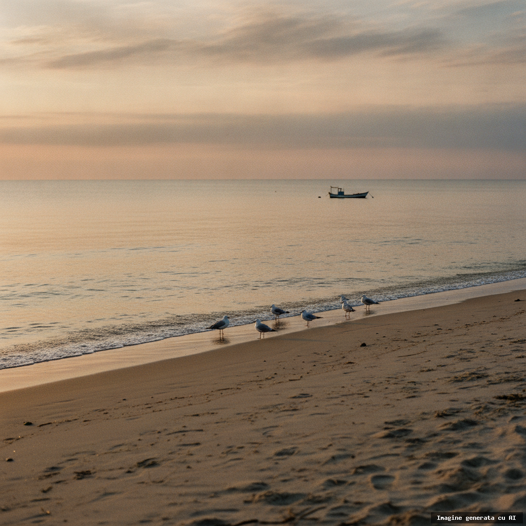 Destinații de vacanță pentru români fără aglomerație: unde mergi în extrasezon (imagine generată cu AI)