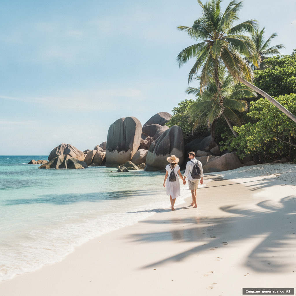 Cât costă o vacanță în Seychelles: buget real pentru fiecare stil (imagine generată cu AI)