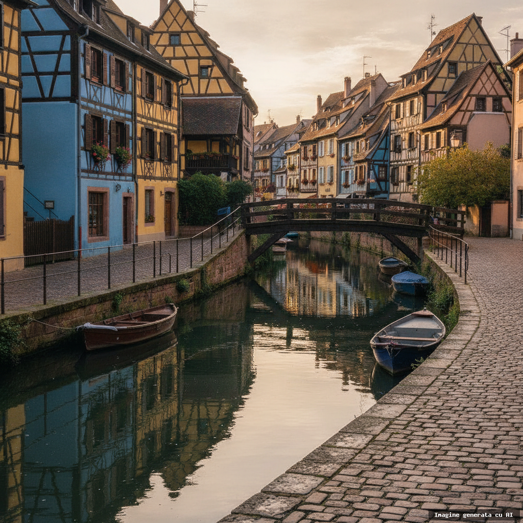 Ce să vizitezi în Colmar într-o zi: ghid practic pe jos (imagine generată cu AI)