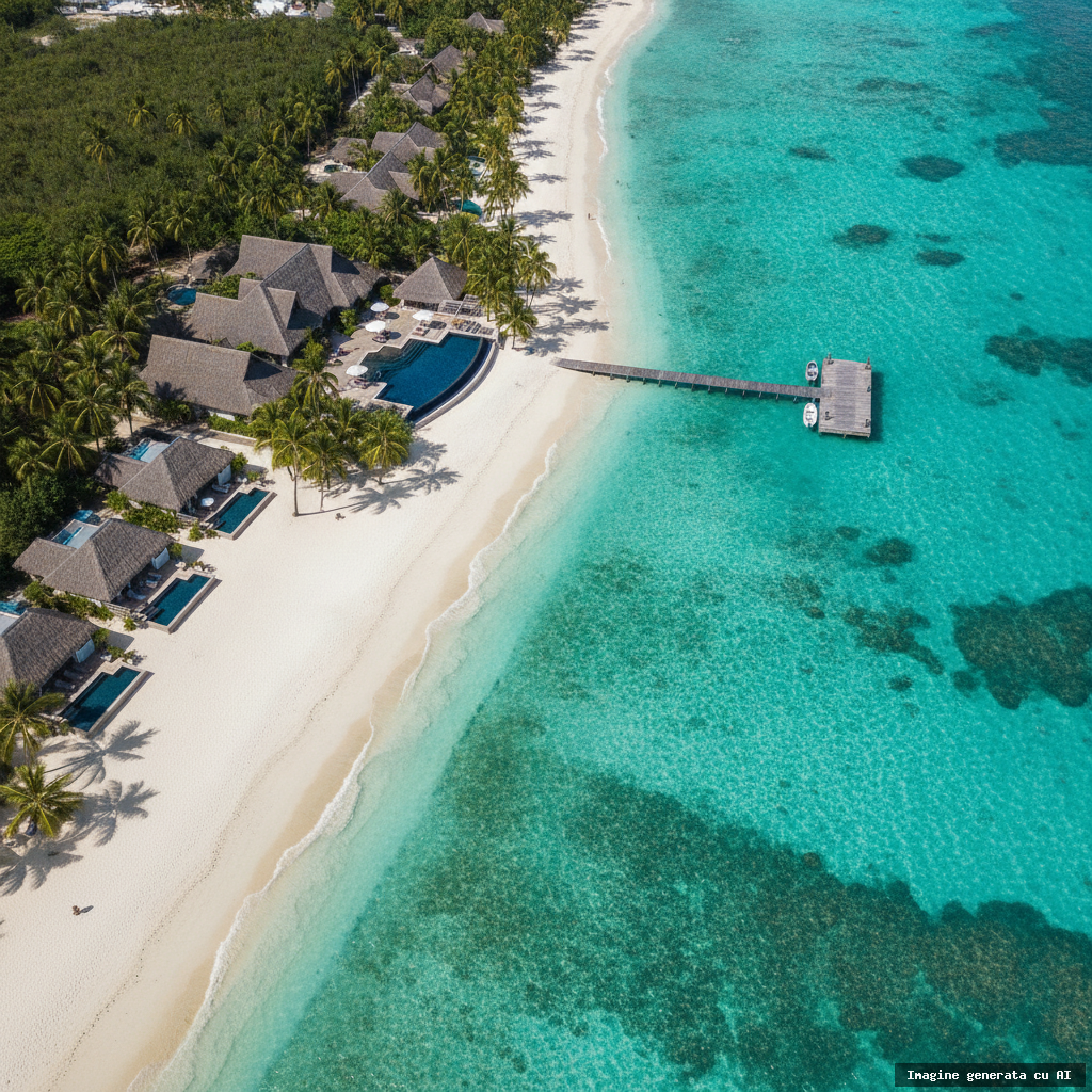 Cât costă o vacanță în Mauritius: buget real de la zbor la resort (imagine generată cu AI)